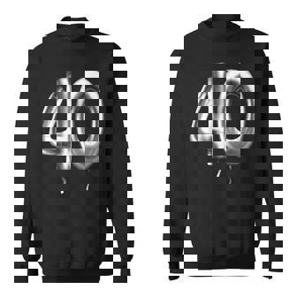 40歳の誕生日バルーン装飾バルーン40年目 スウェットシャツ - Kawaiitshirt