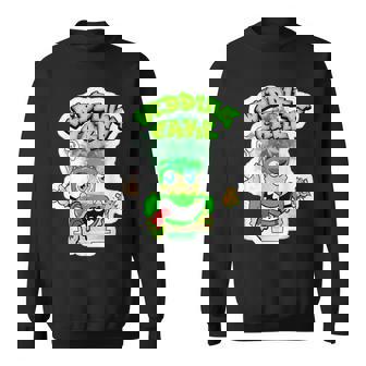 420 カンナビスカルチャーストーナー ウェディングケーキ 雑草ひずみ スウェットシャツ - Kawaiitshirt