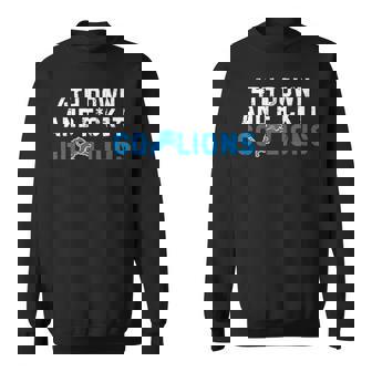 4Th Down And Fck It Go Lions Sweatshirt | Mazezy