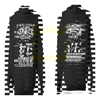 50 Años Cumpleaños Las Leyendas Nacen En Deeptiembre 1975 Camisa de entrenamiento - Regaloses