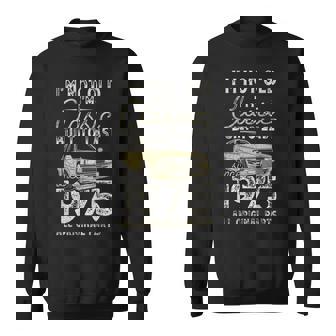 50 歳の誕生日、1975 年以来、クラシックカー、50 歳 スウェットシャツ - Kawaiitshirt