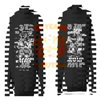 50Th Wedding Anniversary 50 Years Of Driving Each Other Nuts Sweatshirt | Seseable FR