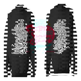 50年代ロカビリーヴィンテージ 1950年代服 レディース メンズ ソックス ホップ スウェットシャツ - Kawaiitshirt