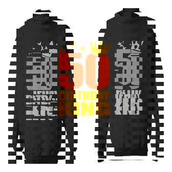 50歳の誕生日 王様 五十五十歳 スウェットシャツ - Kawaiitshirt