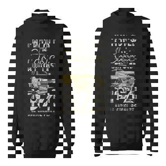 51 歳の誕生日、1974 年以来、クラシックカー、51 歳 スウェットシャツ - Kawaiitshirt