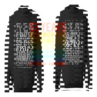 55 歳 お誕生日 55 Years Birthday 55 回目の誕生日プレゼント スウェットシャツ - Kawaiitshirt