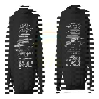 55歳の誕生日 1970年クラシックカー スウェットシャツ - Kawaiitshirt