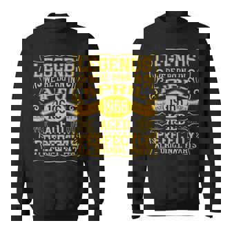 59歳の誕生日伝説は1966年4月に誕生しました。 スウェットシャツ - Kawaiitshirt