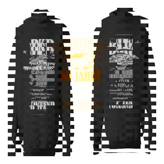 60 Geburtstag Biker Motorrad Mann Geschenk Lustig Sweatshirt - Geschenkecke