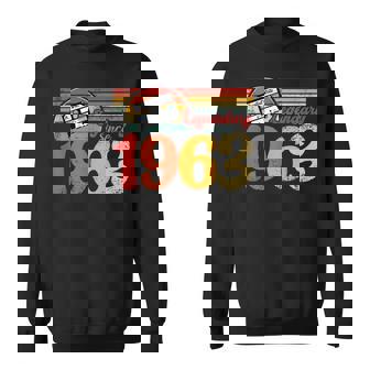 60 年代の誕生日パーティー パーティー 62 歳の誕生日ヴィンテージ 1963 スウェットシャツ - Kawaiitshirt