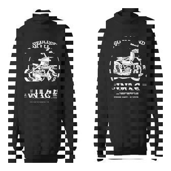 60歳のバイカー。1963年生まれの還暦 バイク オートバイ スウェットシャツ - Kawaiitshirt