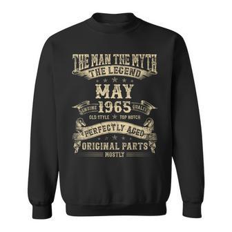 60歳の誕生日プレゼント 男性神話 1965年5月 スウェットシャツ - Kawaiitshirt