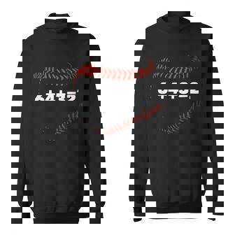 6432 ダブルプレー野球選手ギフト野球格言 スウェットシャツ - Kawaiitshirt