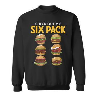 6パック バーガー スウェットシャツ - Kawaiitshirt