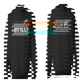 70年代80年代カリフォルニアcaレトロサンセットシティサンタクルーズ スウェットシャツ - Kawaiitshirt