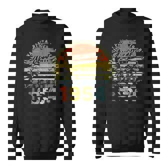 70歳 誕生日プレゼント 男性用 1954年4月 誕生日 ヴィンテージ スウェットシャツ - Kawaiitshirt