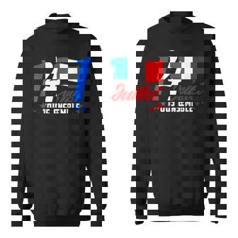 7月14日 全国共和党 フランス トリコロール スウェットシャツ - Kawaiitshirt