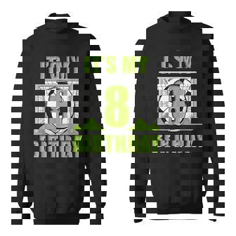 8 Años De Edad Fútbol 8º Cumpleaños Jugador Niños B-Day Party Camisa de entrenamiento - Regaloses