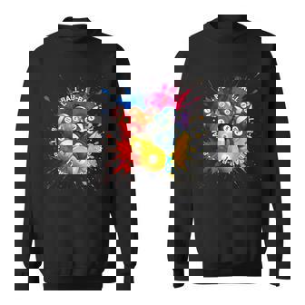 8-Ball Pool Team クールなグラフィックデザインリーグとトーナメント スウェットシャツ - Kawaiitshirt