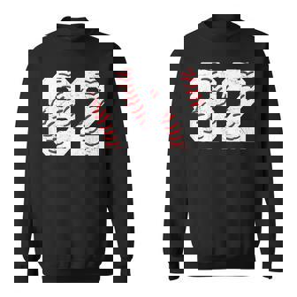 82 誕生日 野球 テーマ 誕生日 パーティー お祝い 82歳 スウェットシャツ - Kawaiitshirt