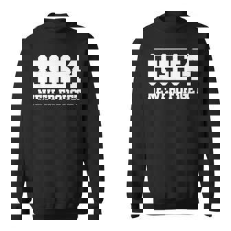 ホワイト 8964 Never Forgetelf-Defense スウェットシャツ - Kawaiitshirt