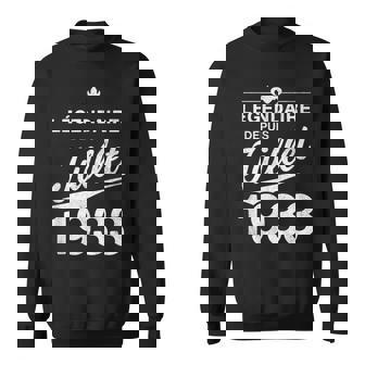 90E Anniversaire Né En Juillet 1933Intage 90 Ans D'âge Sweater e - Cadeauxyz