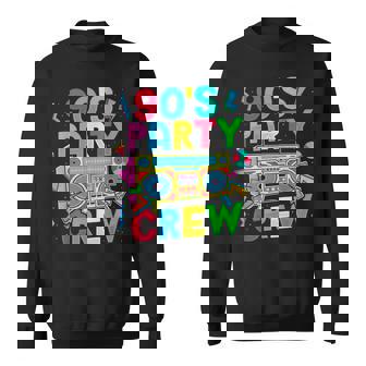 90Er Party Crew Mottoparty Jga Damen Kassete Retrotyle Sweatshirt - Geschenkecke