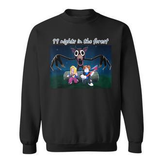 99 Nights Halloween Gamer Deer In The Forest Sweatshirt - Thegiftio UK