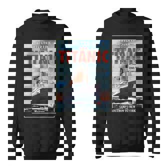 A 1912 ヴィンテージ タイタニック 航海船 クルーズ船 スウェットシャツ - Kawaiitshirt