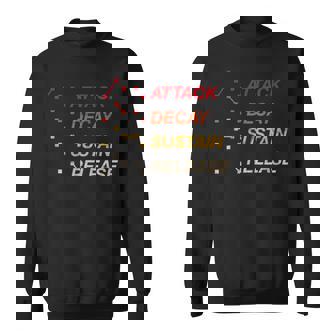 Adsr Producerynth ヴィンテージアナログギアスタジオエンベロープ酸 スウェットシャツ - Kawaiitshirt