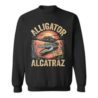 Alligator Alcatraz Florida Sweatshirt - Thegiftio