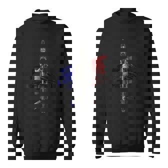 Alpha Jet Avion De Chasse Français Drapeau Français Sweater e - Cadeauxyz