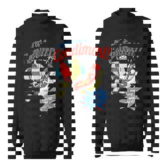 Always Use A Condiment Cover Your Wiener Hot Dog Sweatshirt - Monsterry