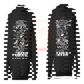 American Bikes Don't Leak Oil バイカーファンロッカーバイク スウェットシャツ - Kawaiitshirt