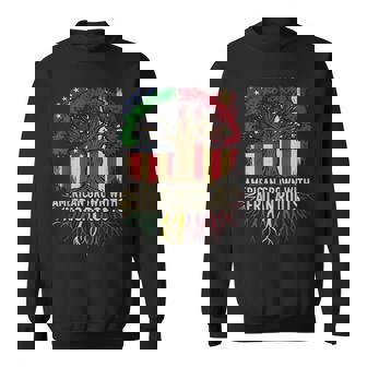 American Grown African Usa Flag Black History Month Sweatshirt - Monsterry