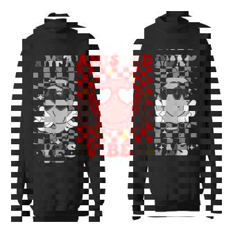 Amistad Vibes Rca System House Of Friendship Smile Face Sweatshirt - Monsterry