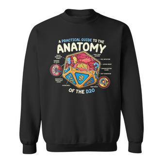 Anatomie Du D20 Polyédrique 20 Dés Côtés Drôle Rpg Sweater e - Cadeauxyz
