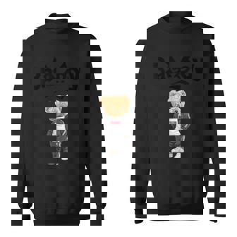 Angry Bad Boystyle Cool Teddy Bear Bad Boy Graphic スウェットシャツ - Kawaiitshirt