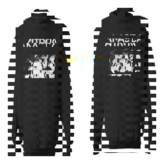 Antarctica Pinguins Birds Poleouth Antarctic Experience スウェットシャツ - Kawaiitshirt