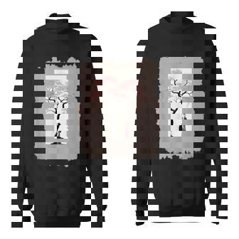 Art Graphique Japonaisintage En Fleurs De Cerisier Sweater e - Cadeauxyz