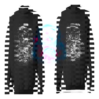 Astronaut Planet Earth Outer Space Galaxy Universe Science Sweatshirt - Thegiftio UK