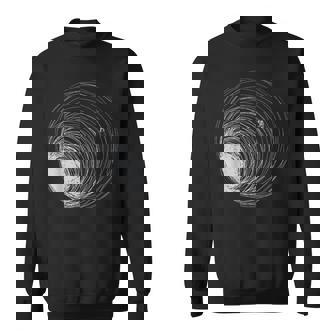 Astronauta Agujero Negro Perdido En El Espacio Ilustración Universo Camisa de entrenamiento - Regaloses