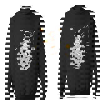 Astronauta Pesca Bitcoin Bolsa Trader Camisa de entrenamiento - Regaloses