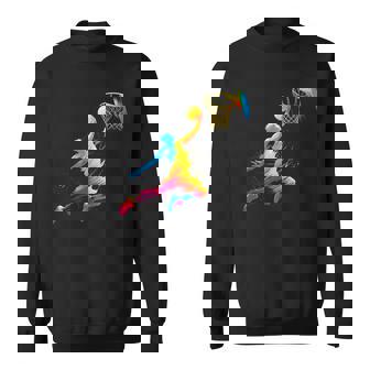 Athletic Coach Custom Cool Game Day Drip Basketball Player Sweatshirt - Thegiftio UK