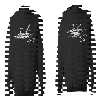 Avion De Chasse F-22 Avion Militaire Sweater e - Cadeauxyz