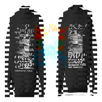 Aw Its A Family Trip 2025 Summer Matching Family Cruise Sweatshirt - Thegiftio