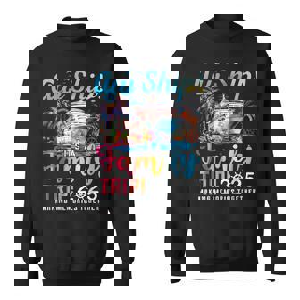 Aw Ship It’S A Family Trip 2025 Family Matching Cruise Trip Sweatshirt - Thegiftio UK