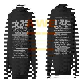 Awe Completely Unexplainable Notices Everything But Won’T Say It Name Sweatshirt | Seseable CA