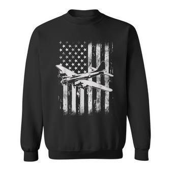 B-17 Fortalezaoladora Avión Militar Bandera Americana Ww2 Camisa de entrenamiento - Regaloses