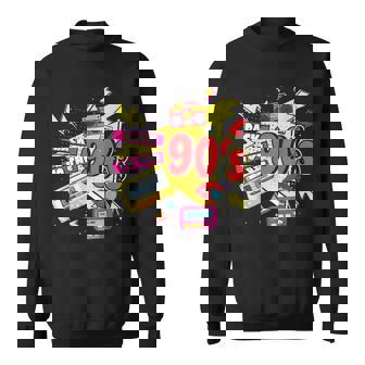 Back To The 90S 90 Disco Funk And Techno Eraintage Retro Camisa de entrenamiento - Regaloses